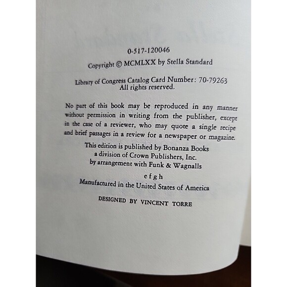 Our Daily Bread by Stella Standard 1970 HCDJ - Picture 11 of 16